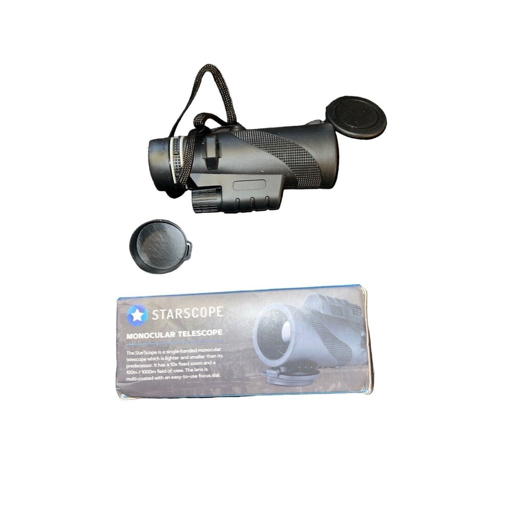 Starscope Monocular Telescope 10x Fixed Zoom 100m /1000m Field of View